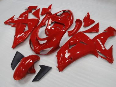 ZX10R 06-07 Motorrad Verkleidungen - Rot