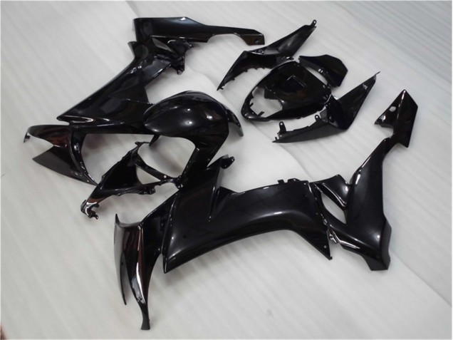 ZX10R 08-10 Motorrad Verkleidung - Glänzend Schwarz ZX10R 08-10 Motorrad Verkleidung - Glänzend Schwarz