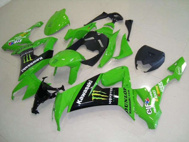 ZX10R 08-10 Motorrad Verkleidung - Grünes Monster ZX10R 08-10 Motorrad Verkleidung - Grünes Monster