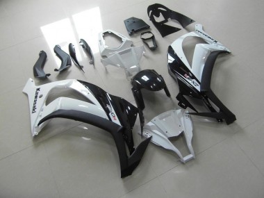 ZX10R 11-15 Motorrad Verkleidungen - Weiß Schwarz