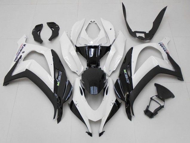 ZX10R 16-19 Motorrad Verkleidungen - Weiß Schwarz ZX10R 16-19 Motorrad Verkleidungen - Weiß Schwarz