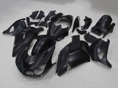 ZX14R ZZR 1400 06-11 Motorrad Verkleidungen - Matt Schwarz