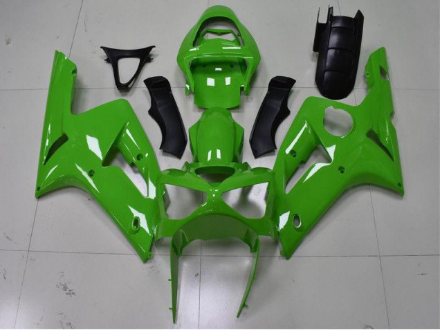 ZX6R 03-04 Motorrad Verkleidung - Grün ZX6R 03-04 Motorrad Verkleidung - Grün