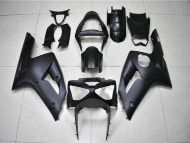 ZX6R 03-04 Motorrad Verkleidungen - Matt Schwarz