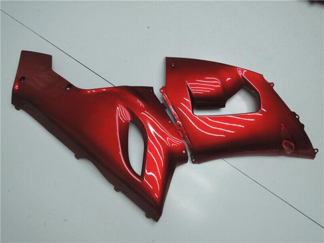 ZX6R 05-06 Motorrad Verkleidungen - Candy Rot ZX6R 05-06 Motorrad Verkleidungen - Candy Rot