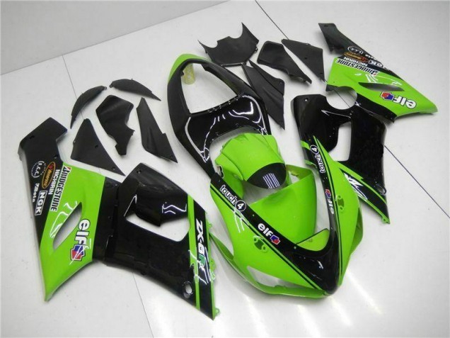 ZX6R 05-06 Motorrad Verkleidungen - Grün ZX6R 05-06 Motorrad Verkleidungen - Grün