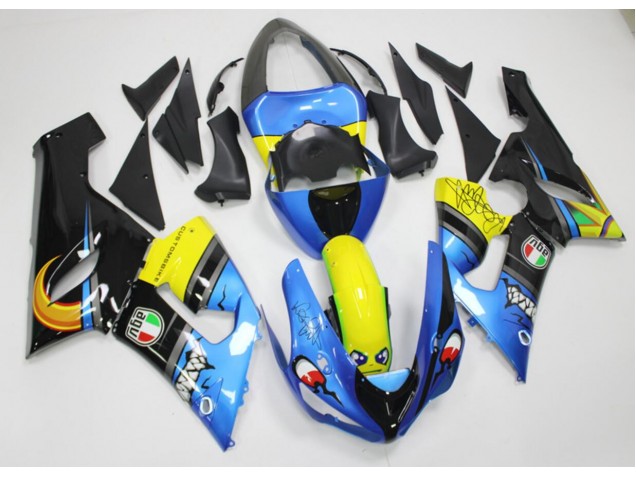 ZX6R 05-06 Motorrad Verkleidungen - Hai ZX6R 05-06 Motorrad Verkleidungen - Hai