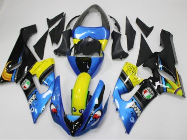 ZX6R 05-06 Motorrad Verkleidungen - Hai