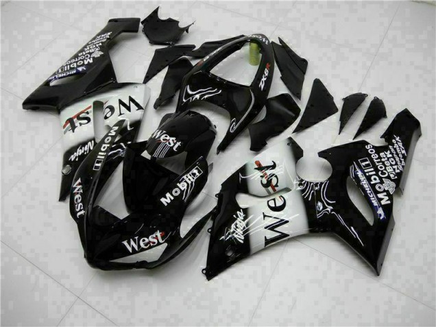 ZX6R 05-06 Motorrad Verkleidungen Komplett Sets - Schwarz ZX6R 05-06 Motorrad Verkleidungen Komplett Sets - Schwarz