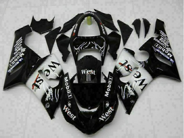 ZX6R 05-06 Motorrad Verkleidungen Komplett Sets - Schwarz ZX6R 05-06 Motorrad Verkleidungen Komplett Sets - Schwarz