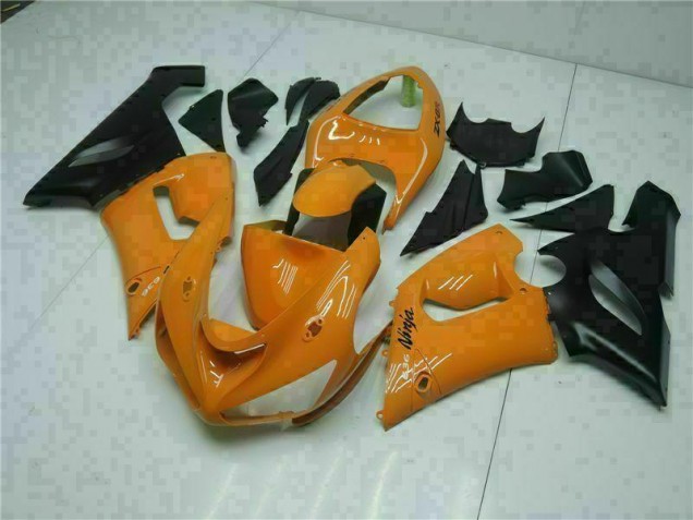 ZX6R 05-06 Motorrad Verkleidungen - Orange ZX6R 05-06 Motorrad Verkleidungen - Orange