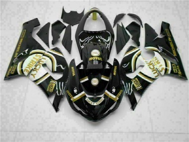 ZX6R 05-06 Motorrad Verkleidungen & Plastik - Schwarz