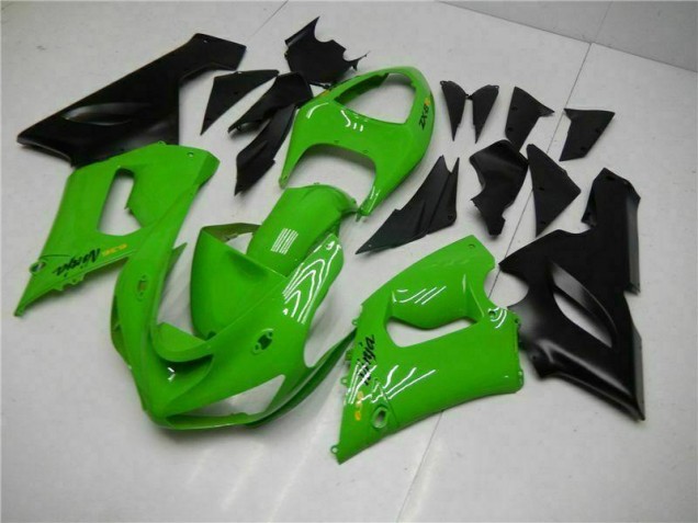 ZX6R 05-06 Motorrad Vollverkleidung - Grün ZX6R 05-06 Motorrad Vollverkleidung - Grün