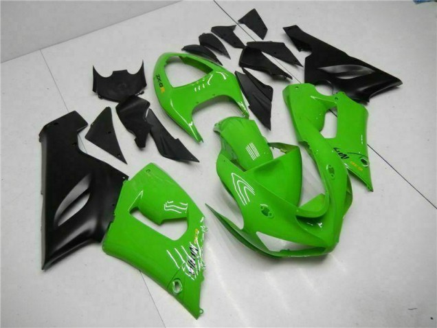 ZX6R 05-06 Motorrad Vollverkleidung - Grün ZX6R 05-06 Motorrad Vollverkleidung - Grün