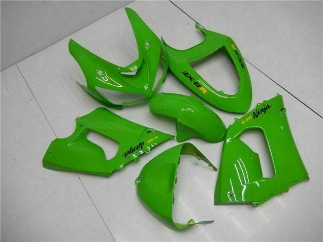 ZX6R 05-06 Motorrad Vollverkleidung - Grün ZX6R 05-06 Motorrad Vollverkleidung - Grün