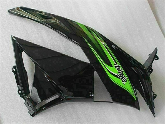 ZX6R 09-12 Motorrad Verkleidung - Grün Schwarz ZX6R 09-12 Motorrad Verkleidung - Grün Schwarz
