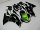 ZX6R 09-12 Motorrad Verkleidung - Schwarz Grün ZX6R 09-12 Motorrad Verkleidung - Schwarz Grün