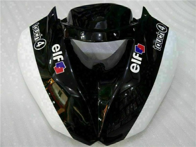 ZX6R 09-12 Motorrad Verkleidung - Schwarz Weiß 3M Touch4 ZX6R 09-12 Motorrad Verkleidung - Schwarz Weiß 3M Touch4