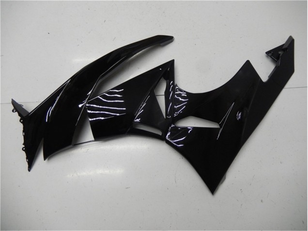 ZX6R 09-12 Motorrad Verkleidungen - Glänzend Schwarz ZX6R 09-12 Motorrad Verkleidungen - Glänzend Schwarz