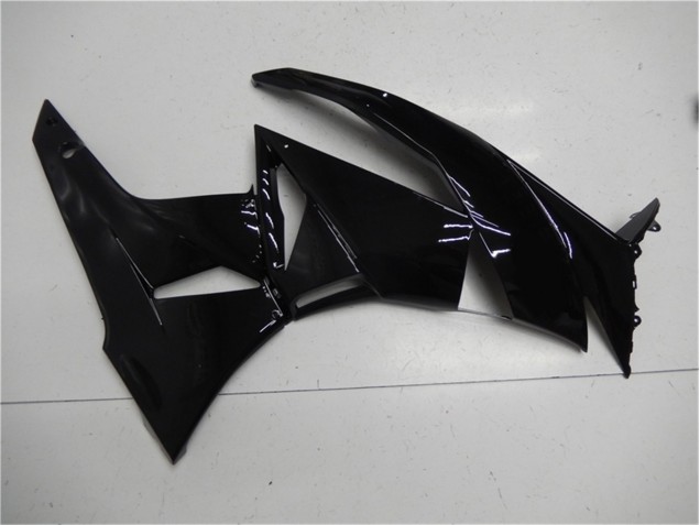 ZX6R 09-12 Motorrad Verkleidungen - Glänzend Schwarz ZX6R 09-12 Motorrad Verkleidungen - Glänzend Schwarz