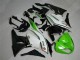 ZX6R 09-12 Motorrad Verkleidungen - Grün Schwarz Weiß 25 ZX6R 09-12 Motorrad Verkleidungen - Grün Schwarz Weiß 25