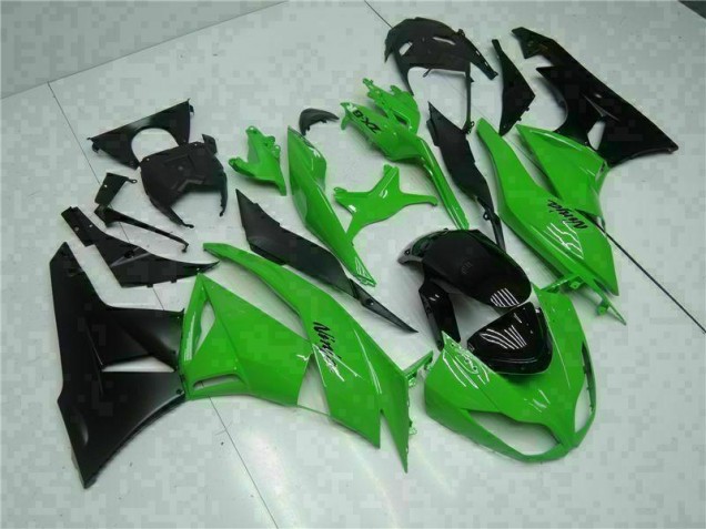 ZX6R 09-12 Motorrad Verkleidungen & Plastik - Schwarz Grün ZX6R 09-12 Motorrad Verkleidungen & Plastik - Schwarz Grün