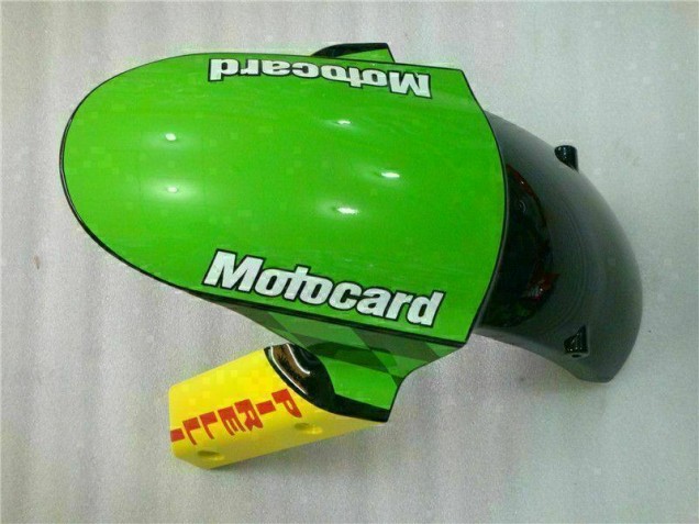 ZX6R 09-12 Motorrad Verkleidungen - Rot Grün Motocard ZX6R 09-12 Motorrad Verkleidungen - Rot Grün Motocard