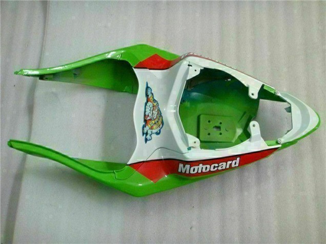 ZX6R 09-12 Motorrad Verkleidungen - Rot Grün Motocard ZX6R 09-12 Motorrad Verkleidungen - Rot Grün Motocard