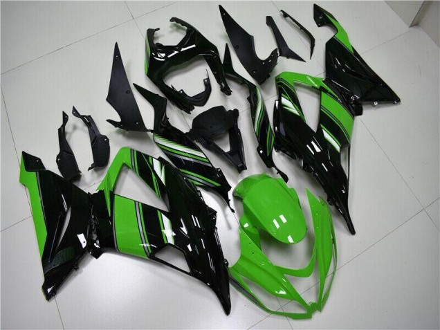 ZX6R 13-18 Motorrad Verkleidung - Grün Schwarz ZX6R 13-18 Motorrad Verkleidung - Grün Schwarz