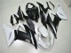 ZX6R 13-18 Motorrad Verkleidung - Weiß Schwarz ZX6R 13-18 Motorrad Verkleidung - Weiß Schwarz