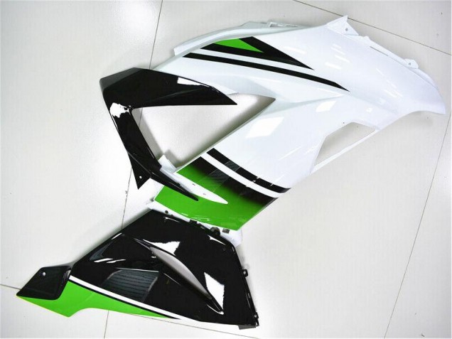 ZX6R 13-18 Motorrad Verkleidungen - Grün Weiß Schwarz ZX6R 13-18 Motorrad Verkleidungen - Grün Weiß Schwarz