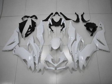 ZX6R 19-23 Motorrad Verkleidungen - Weiß