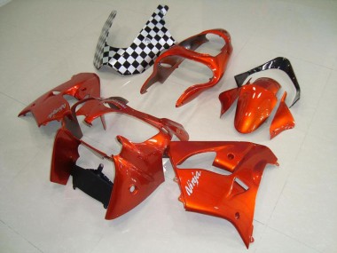 ZX9R 00-01 Motorrad Verkleidungen - Orange