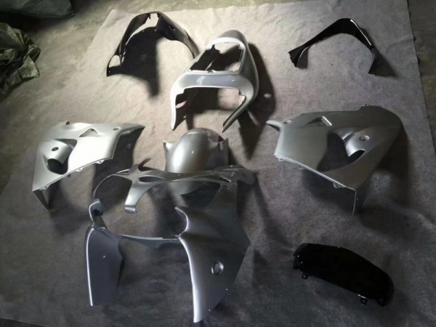 ZX9R 02-03 Motorrad Verkleidung - Silber Glänzend Schwarz ZX9R 02-03 Motorrad Verkleidung - Silber Glänzend Schwarz